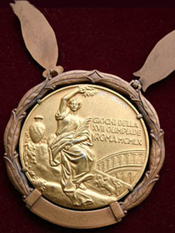 Заготовки для медалей, метал. диск D50мм гл. золото (10шт)